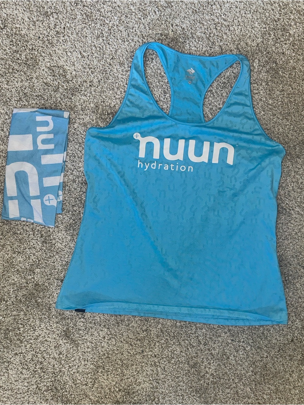 Nuun Hydration Women's Turquoise Racerback Tank